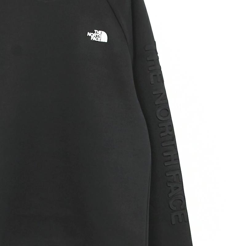 ⑭新品 ノースフェイス テックエアースウェットクルー XL ブラック トレーナー