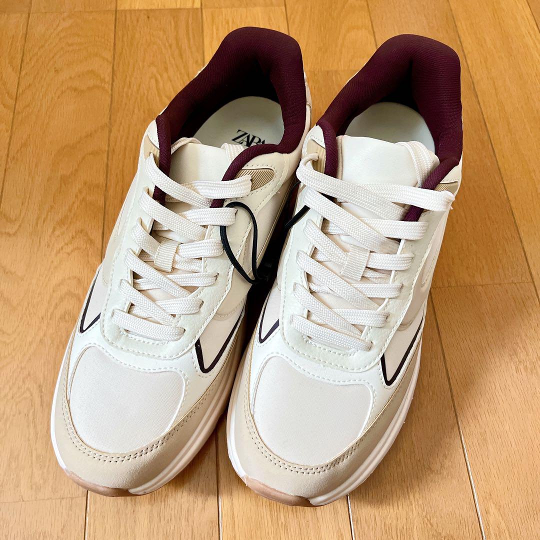 ☆ドイツ発*ZARA*新作*コンビネーションスニーカー/UW☆ ZARA スニーカー - メルカリ