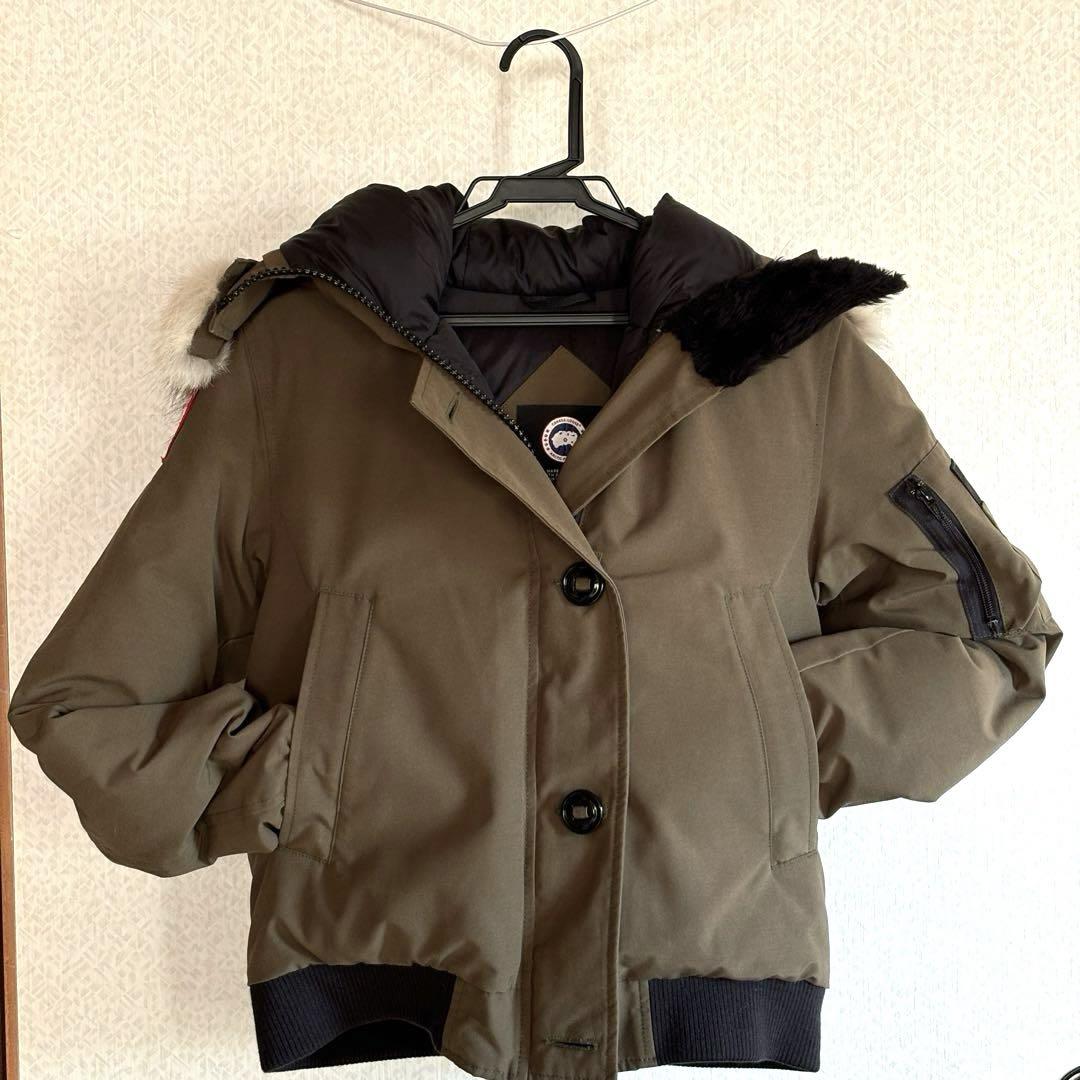 【美品】 CANADA GOOSE ラブラドールボンバー カーキ S