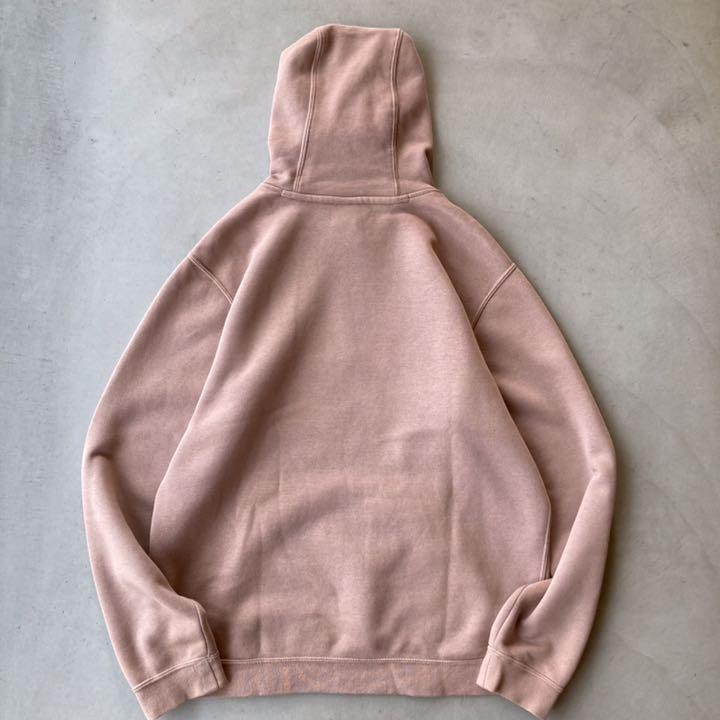 オーバーサイズ ピンクベージュ L 刺繡ロゴ 人気 AkW0a-m13354389214 ナイキ nike パーカー 大特価お得