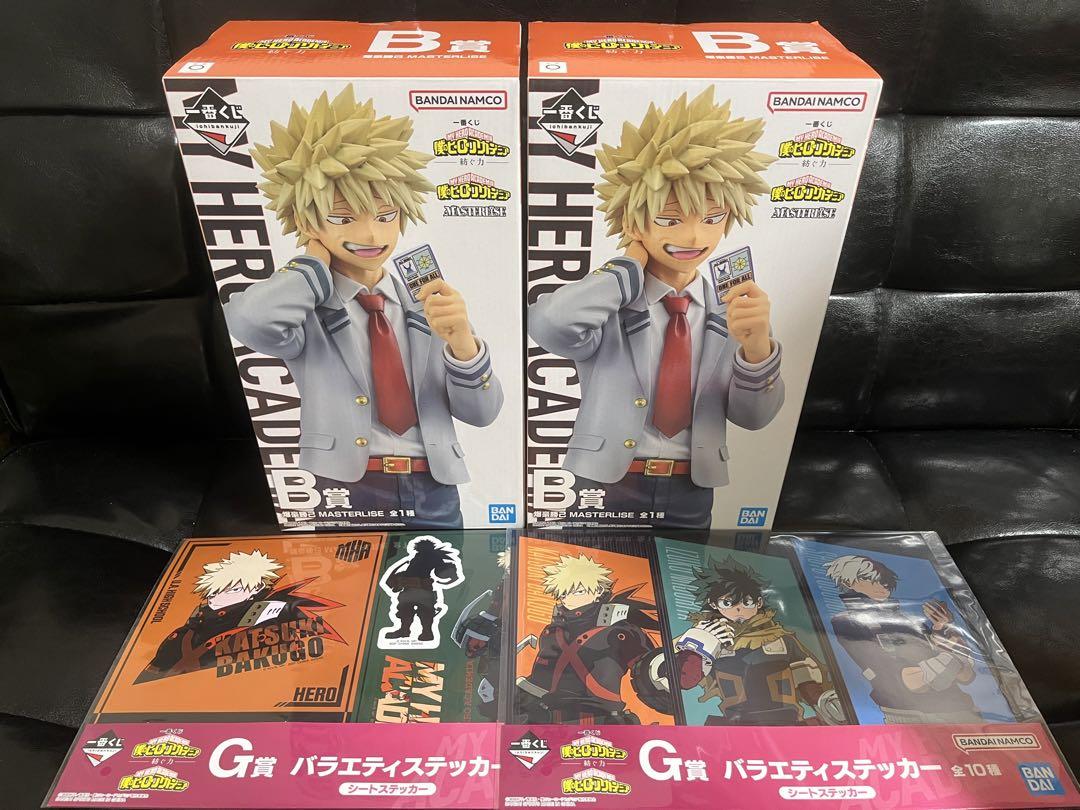 僕のヒーローアカデミア ヒロアカ 一番くじ B賞 爆豪勝己 フィギュア 2体 一番くじ 僕のヒーローアカデミア B賞 爆豪勝己 2体