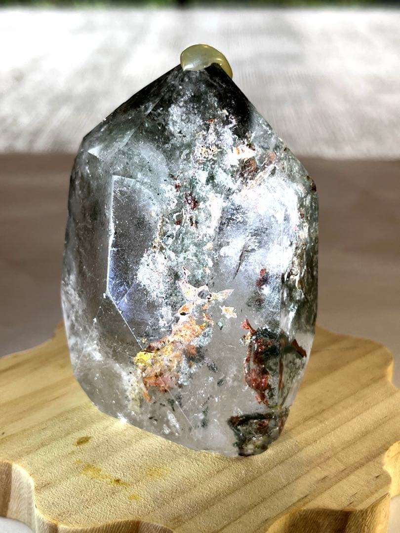 天然石　ガーデンクォーツ　フリーフォーム　248g