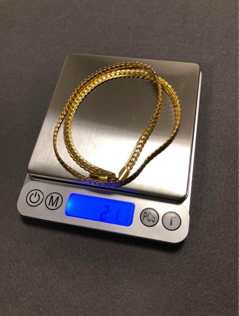 喜平ネックレス　18k刻印有り