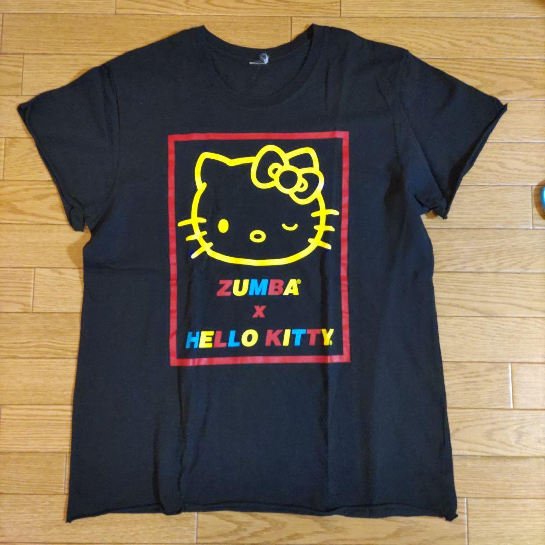 ZUMBA x HELLO KITTY コラボTシャツ ブラックS - メルカリ