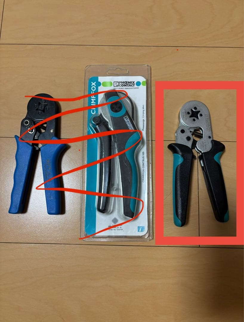 CRIMPFOX 10S 圧着工具　品番1212045