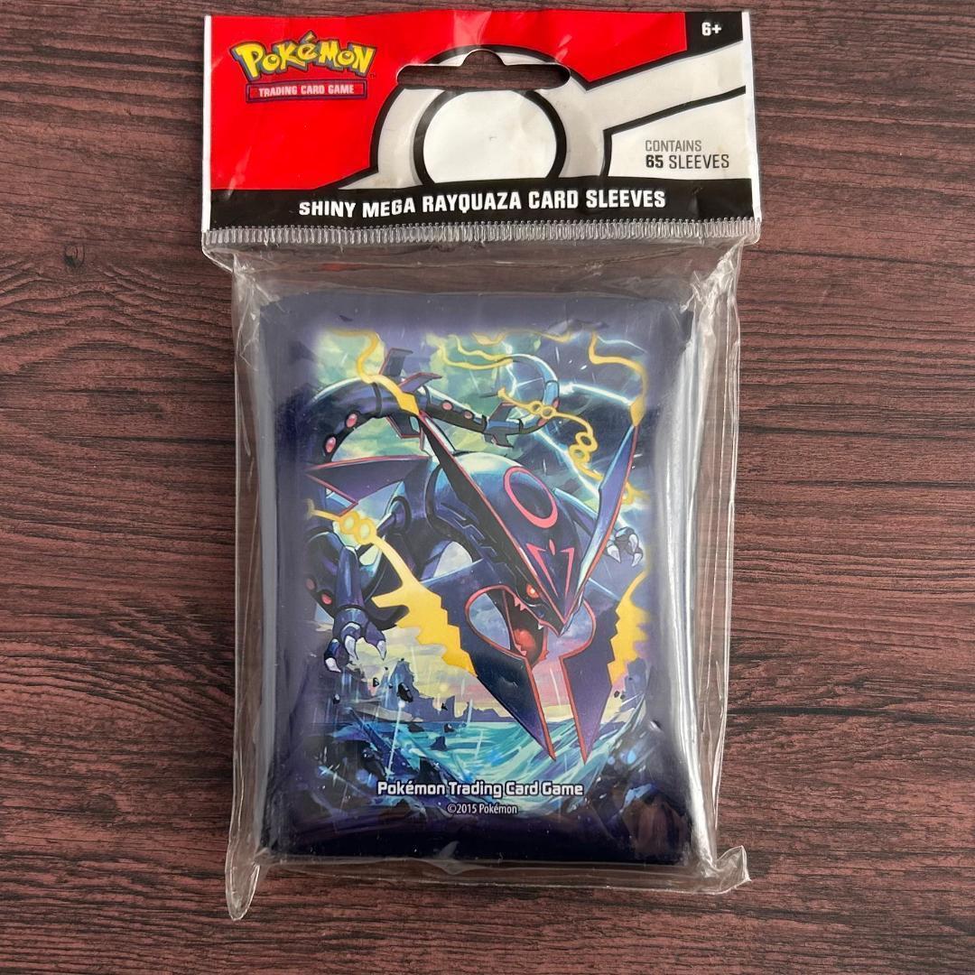 【 海外希少品 】色違い メガレックウザ ポケモン センター スリーブ