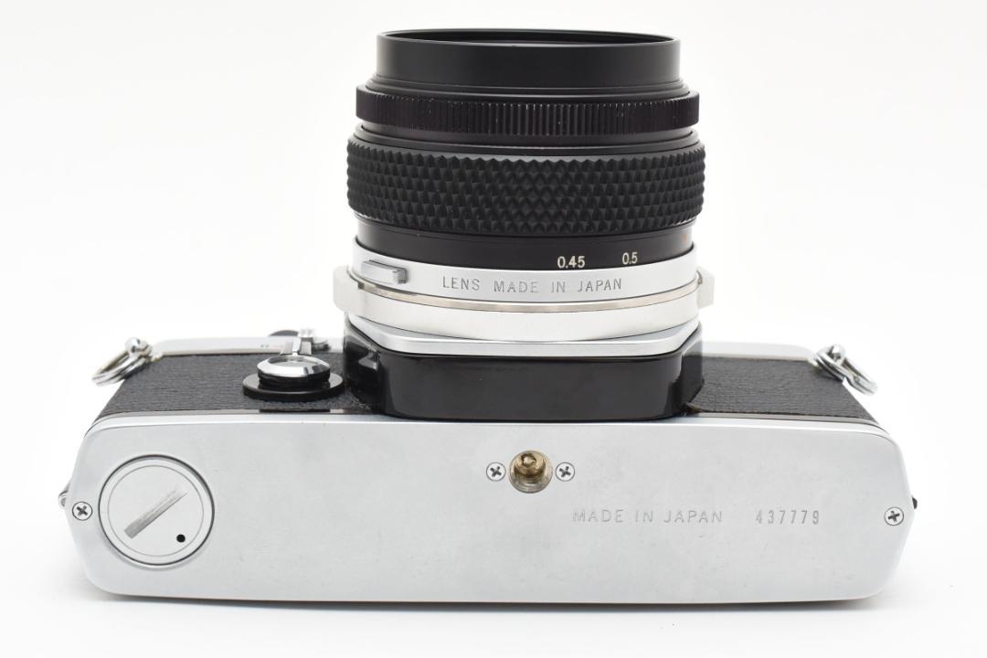 【完動品】Olympus OM-1 Silver + OM 50mm f1.4
