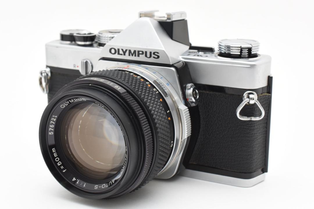 【完動品】Olympus OM-1 Silver + OM 50mm f1.4