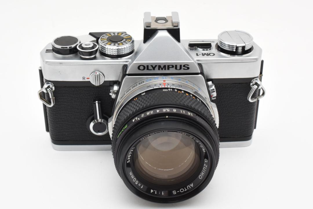【完動品】Olympus OM-1 Silver + OM 50mm f1.4