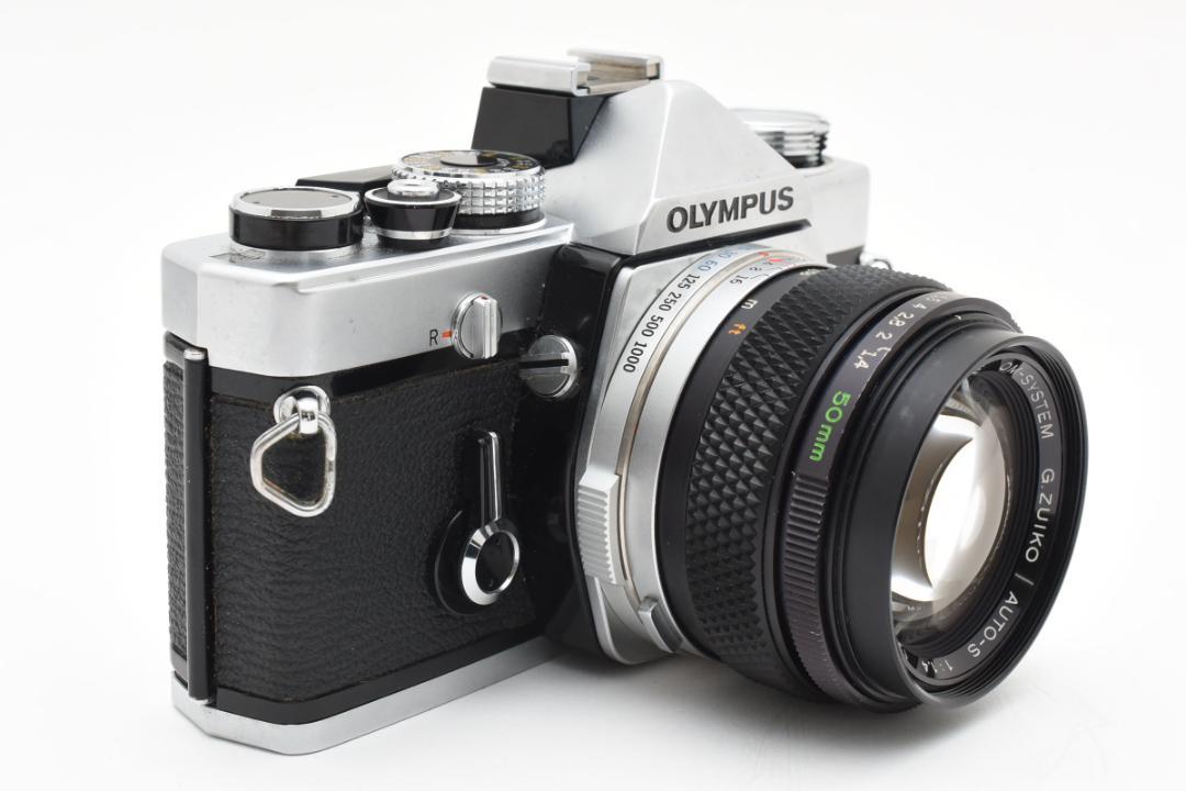 【完動品】Olympus OM-1 Silver + OM 50mm f1.4