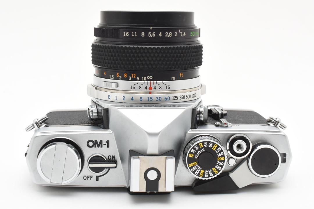 【完動品】Olympus OM-1 Silver + OM 50mm f1.4