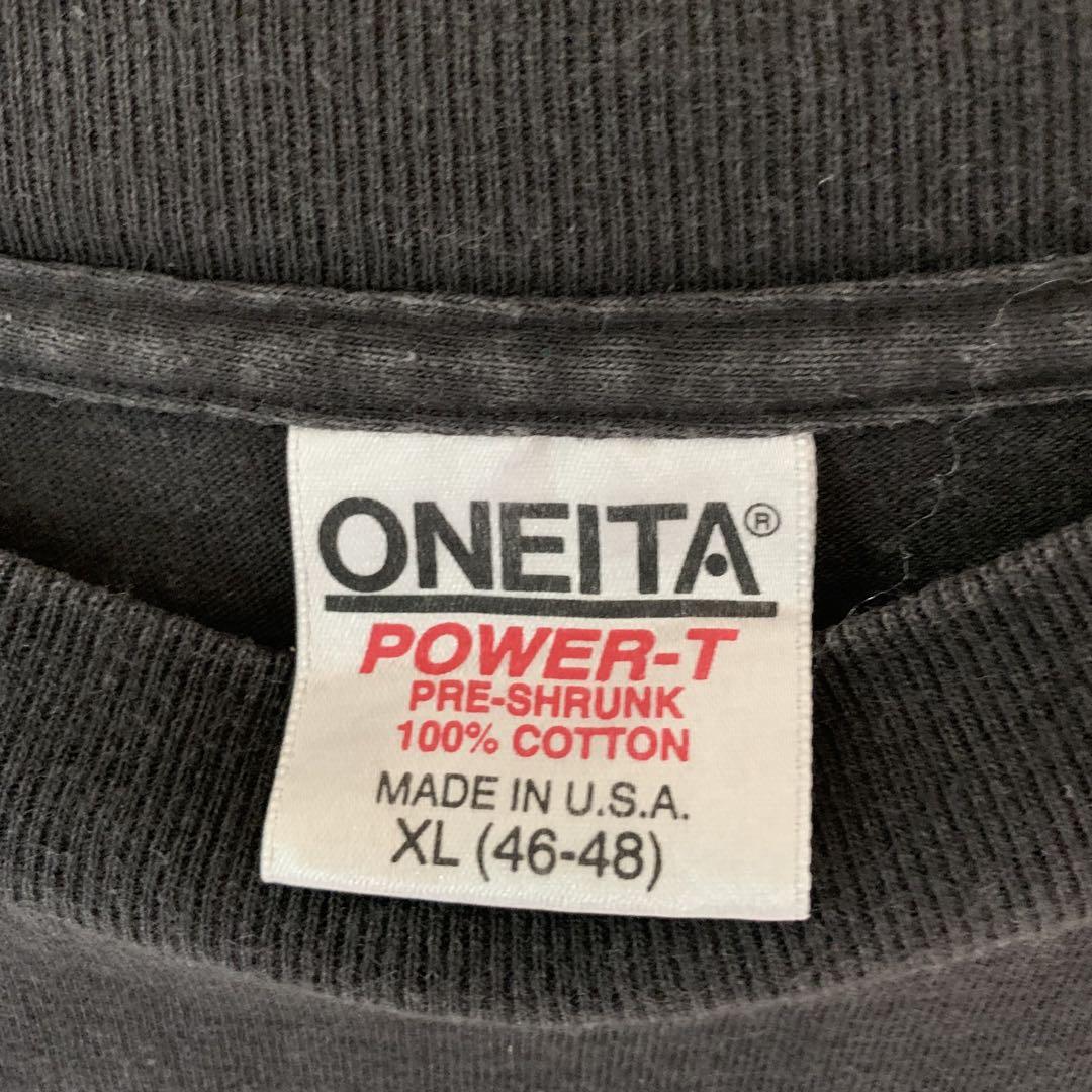 USA製 ヴィンテージtシャツ バックプリント ツタンカーメン ブラック黒XL