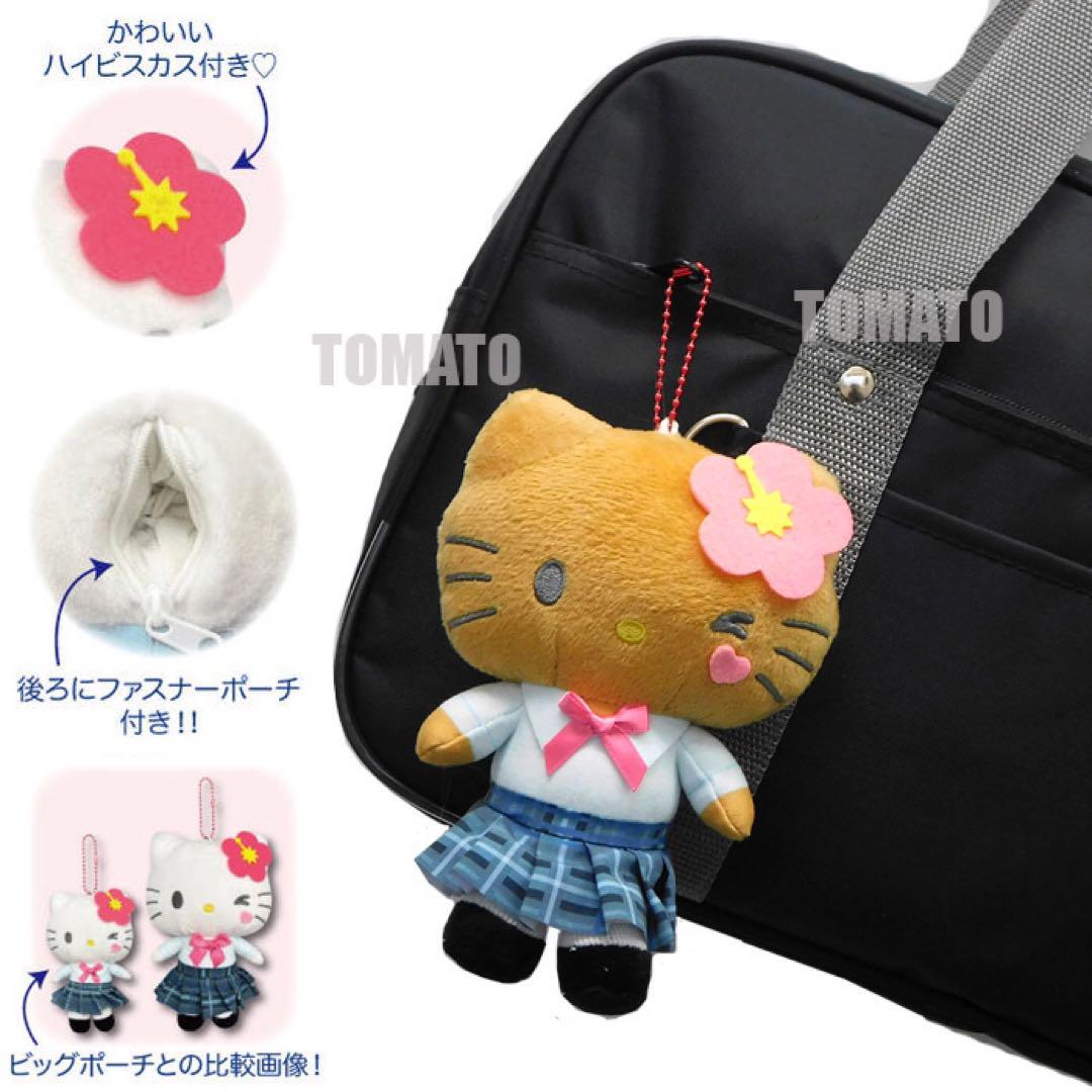 ハローキティ ギャル ぬいぐるみ キーホルダー ストラップ