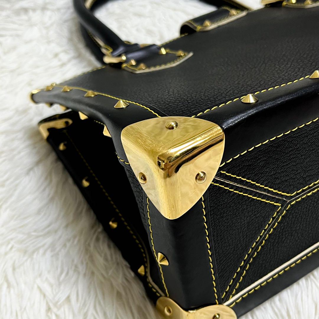 定価約65万円！ ルイヴィトン スハリ ファビュロー ハンドバッグ スタッズ