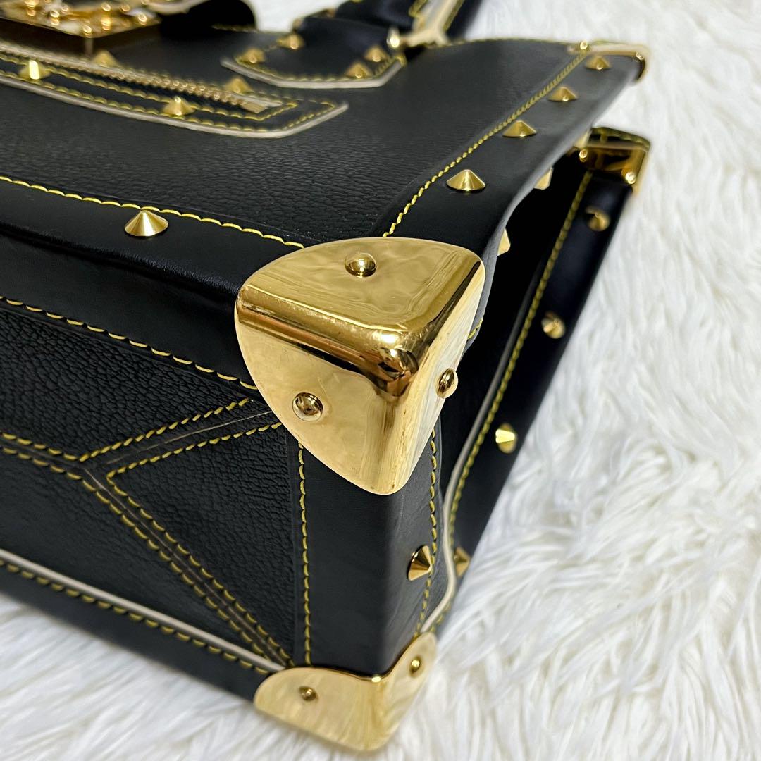 定価約65万円！ ルイヴィトン スハリ ファビュロー ハンドバッグ スタッズ