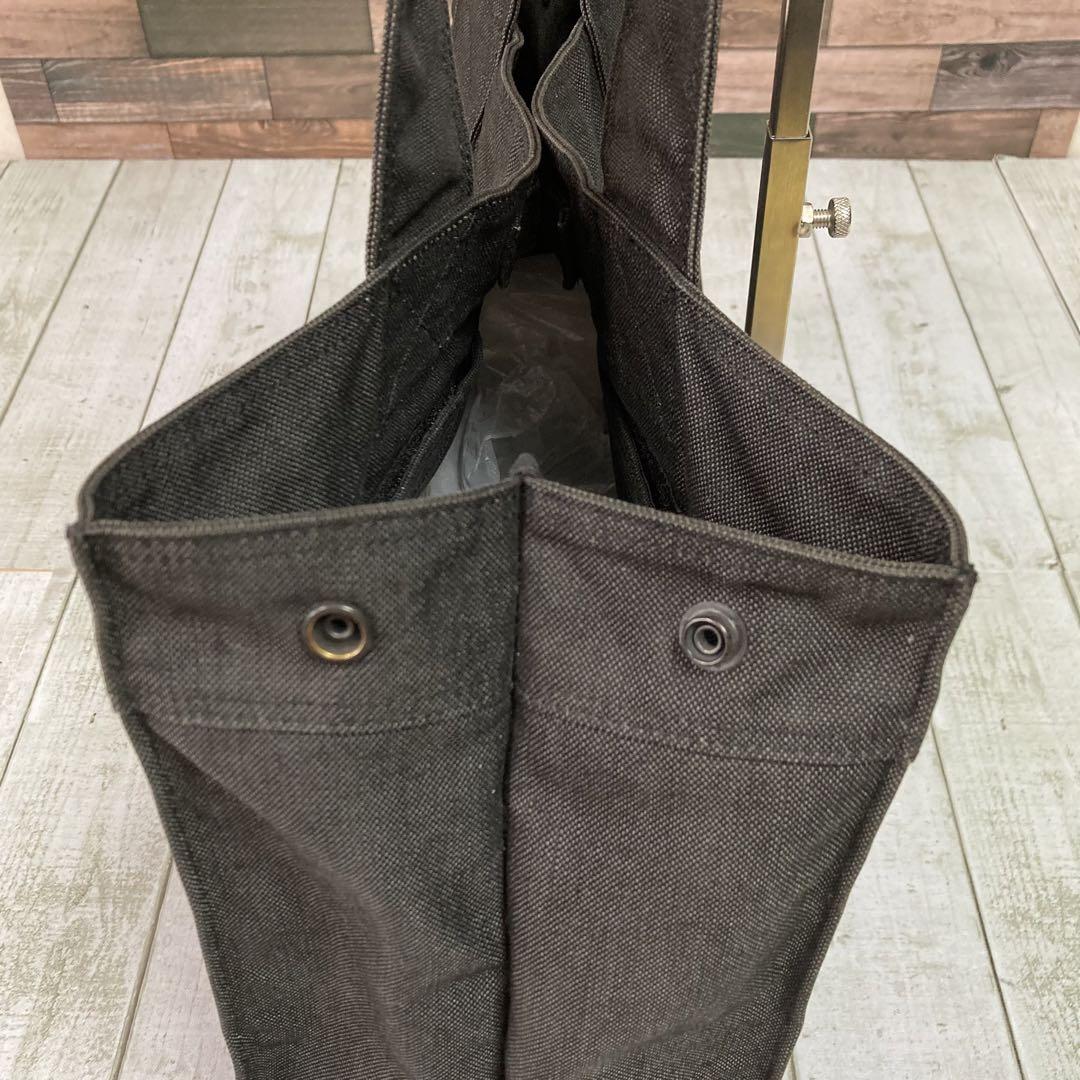美品✨ポーター　PORTER　スモーキー　トートバッグ　キャンバス M　ブラック
