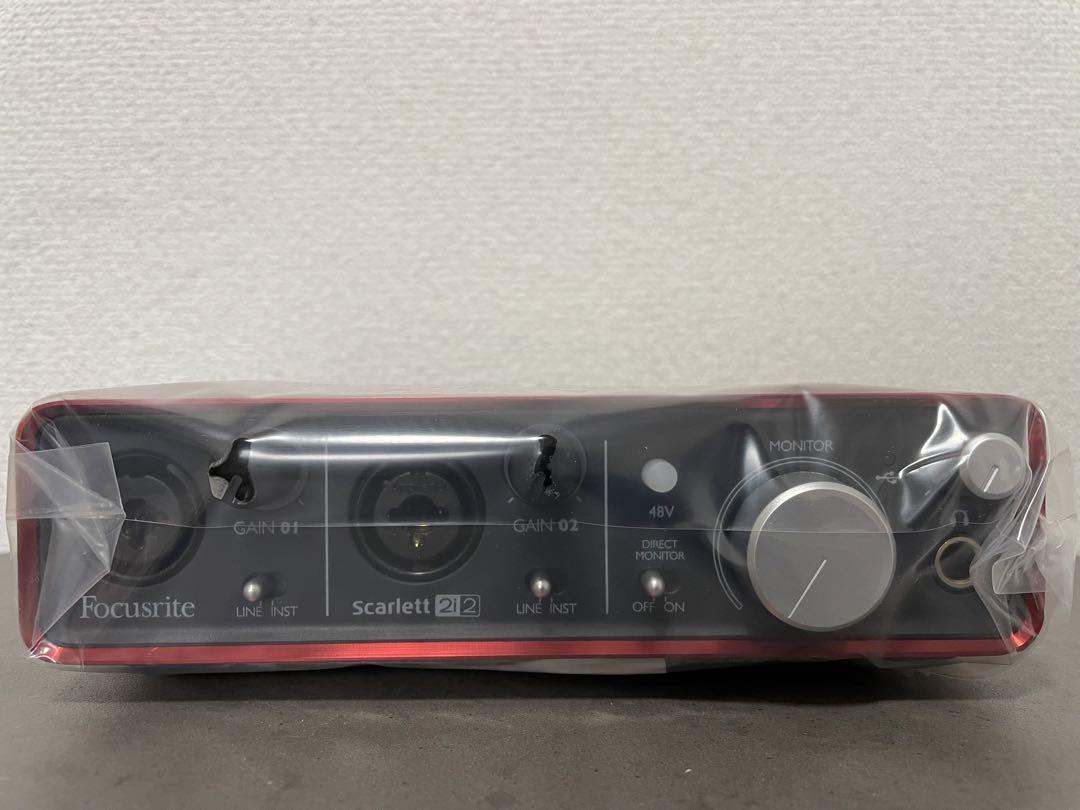 新品未使用　Focusrite Scarlett 2i2 インターフェース
