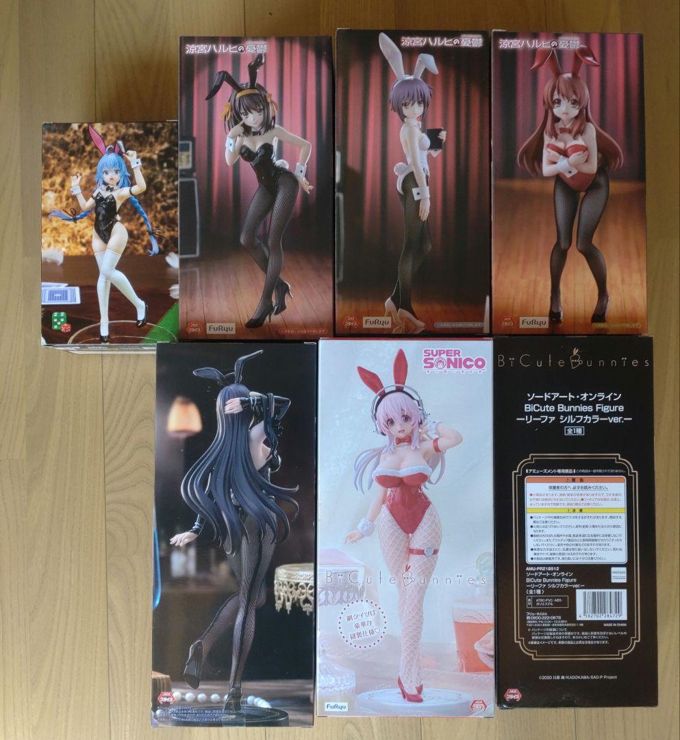 美少女フィギュア　バニー　まとめ売り