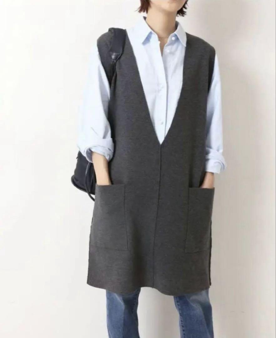 Spick&Span ニットベスト