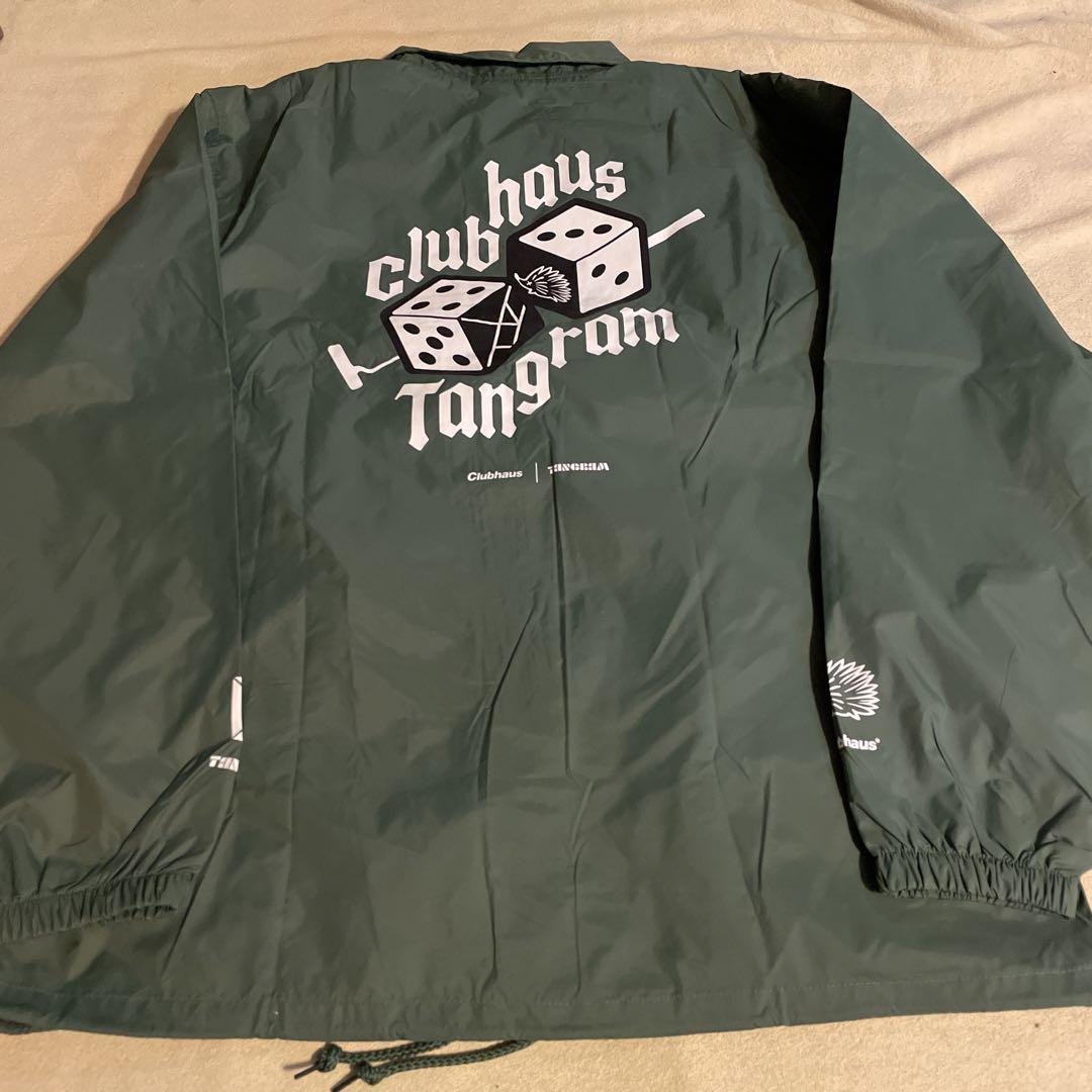 新品CLUBHAUS×TANGRAM DICE COACH JACKET