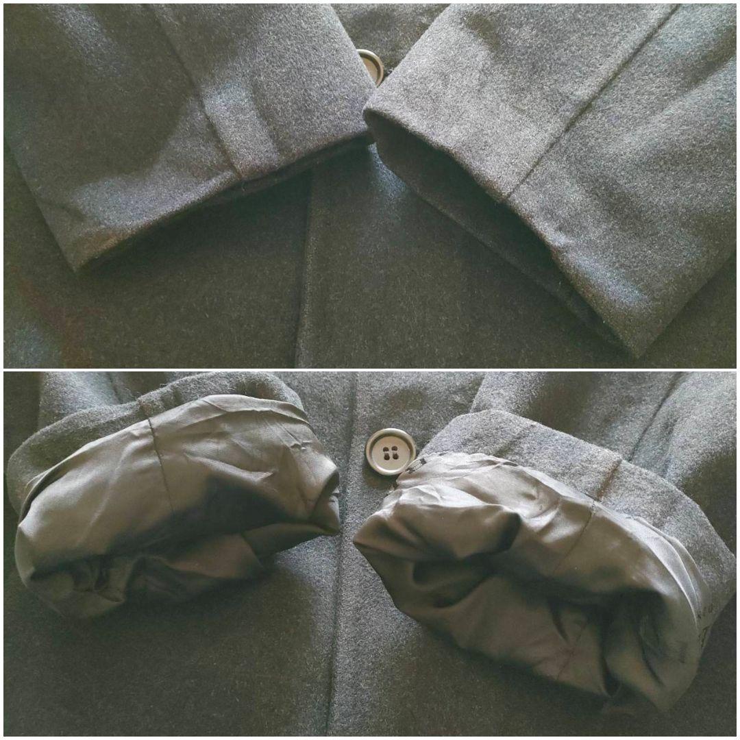 【希少3XL】BURBERRY LONDON メリノウール スタンドカラーコート