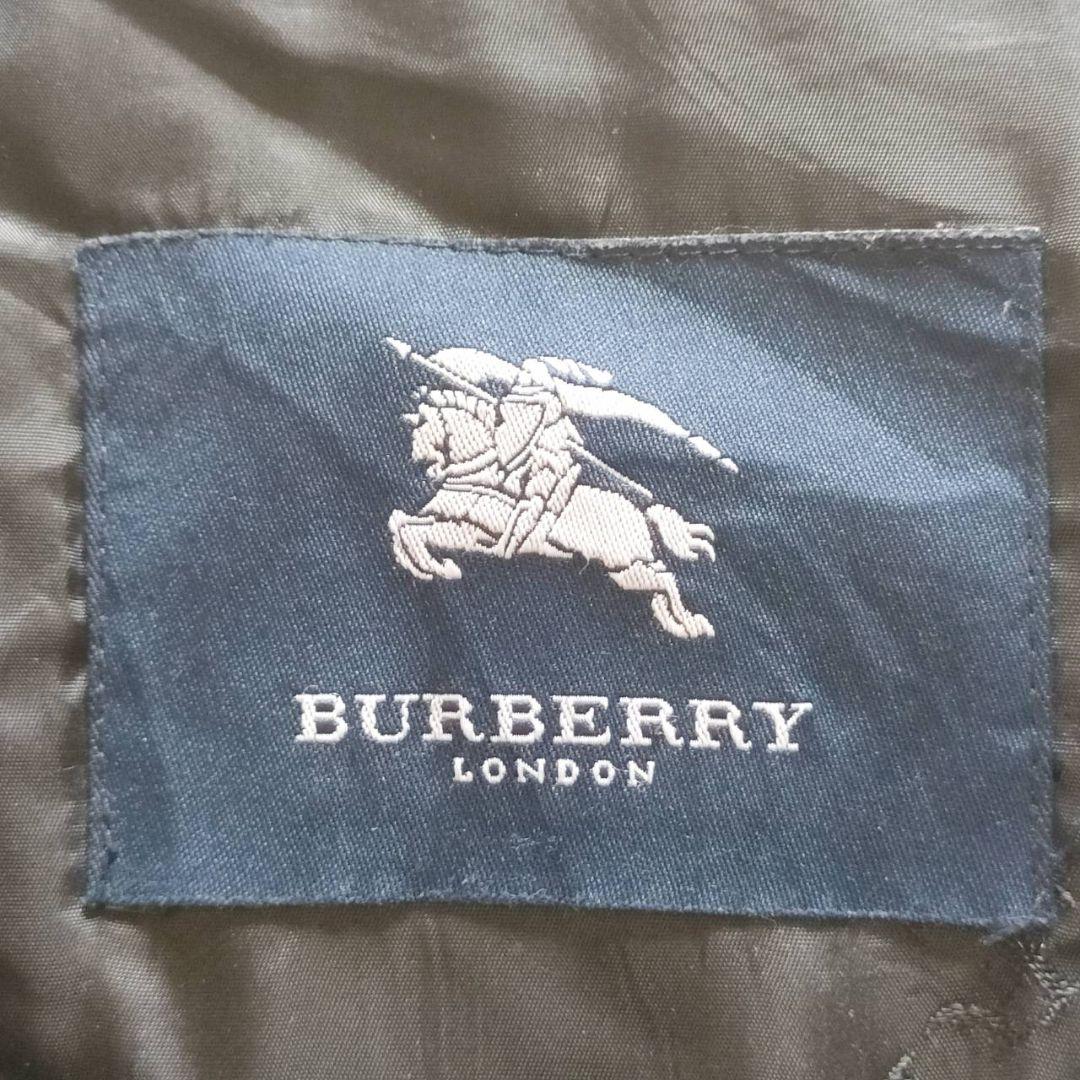 【希少3XL】BURBERRY LONDON メリノウール スタンドカラーコート
