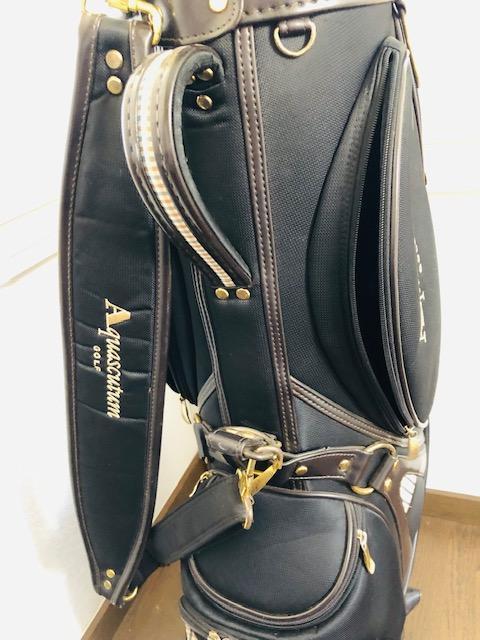 超名品 AQUASCUTUM アクアスキュータム キャディバッグ