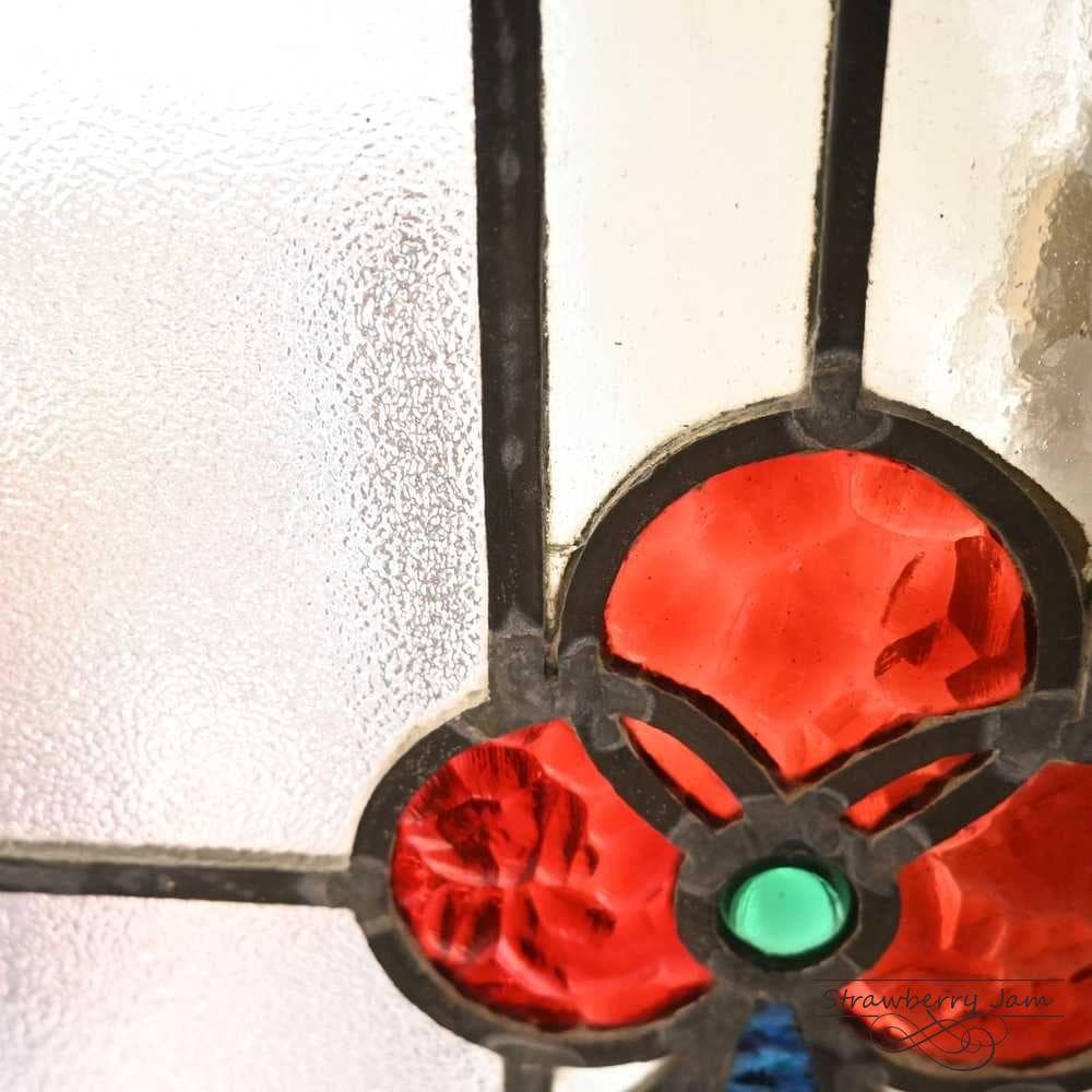 L3506-95-2 英国アンティーク ステンドグラス 窓枠 建材 インテリア