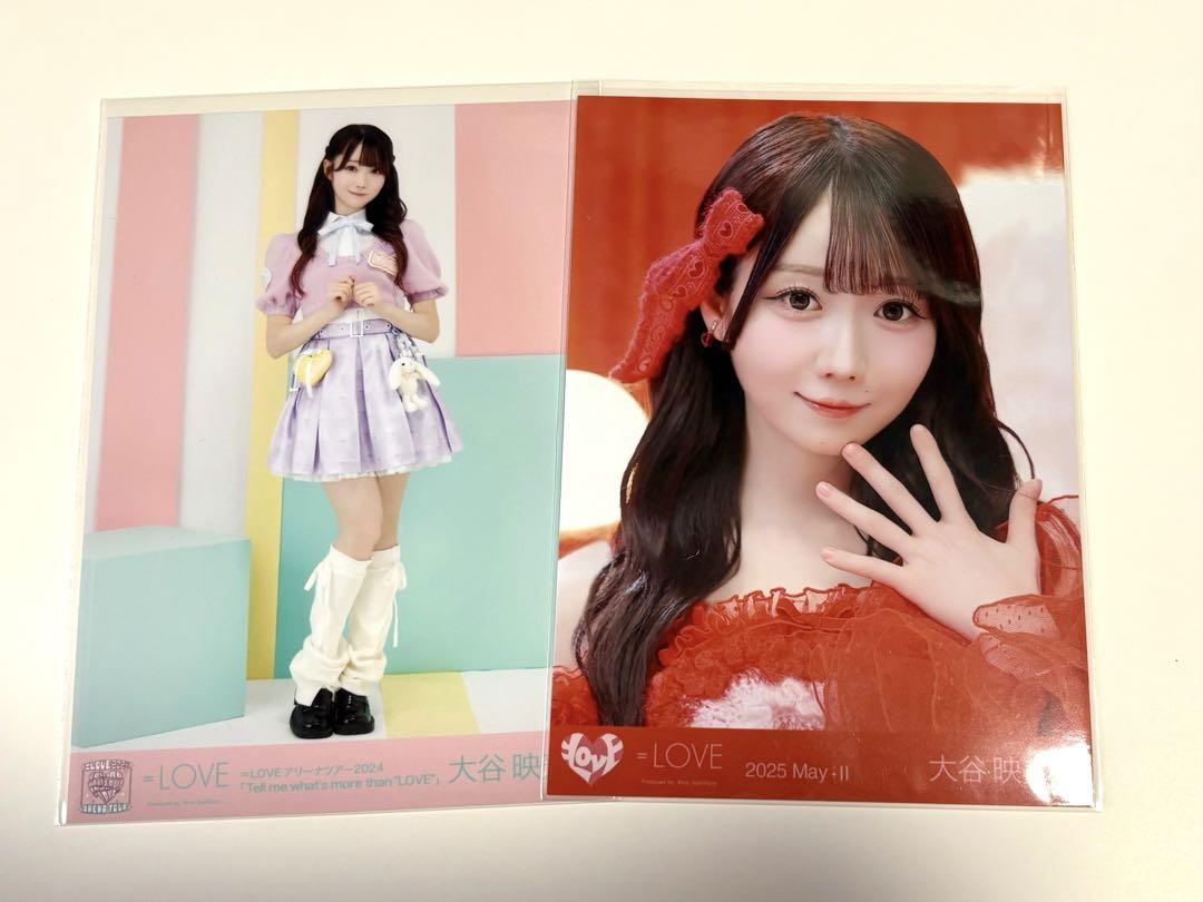 =LOVE 大谷映美里 とくべチュ、して 生写真 直筆 ヨリ 大谷映美里 ＝LOVE とくべちゅ 生写真 ヨリ - メルカリ
