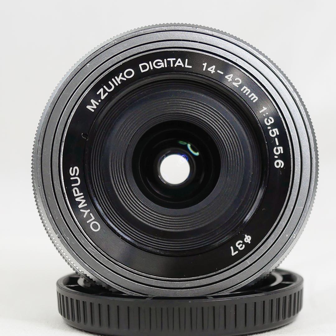 OLYMPUS電動パンケーキレンズ M.ZUIKO 14-42mm silver