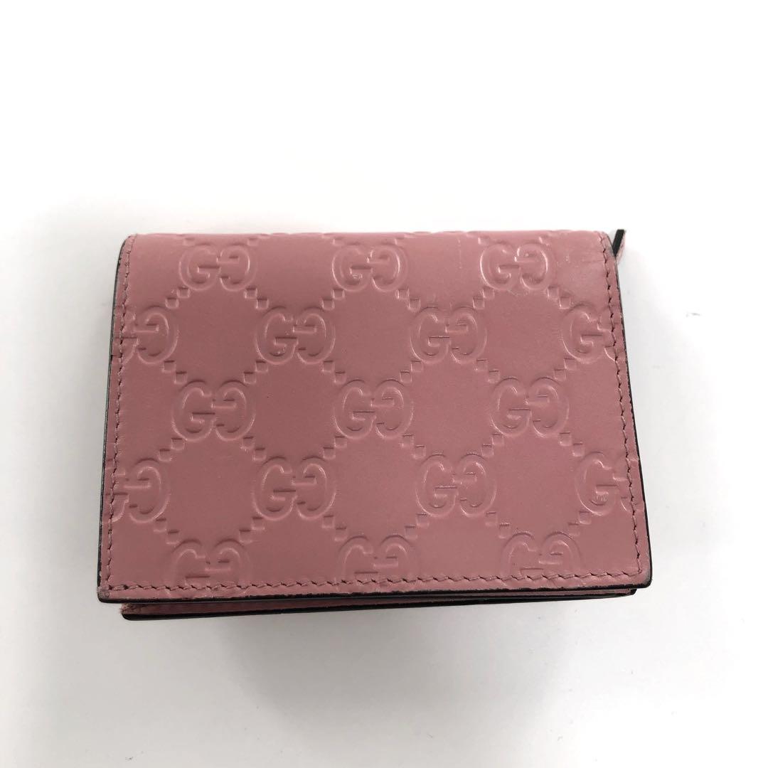 新品正規 GUCCI COMPACT WALLET 547070 グッチ シマレザー - adaide.co.id