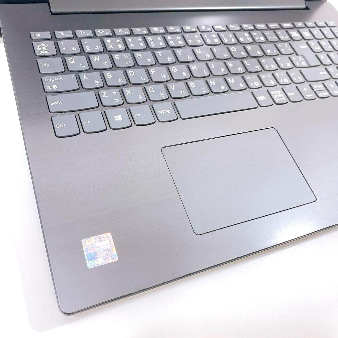 大人気レノボ✨新品SSD✨薄型ノートパソコン✨i3✨カメラ・オフィス付✨初期設定