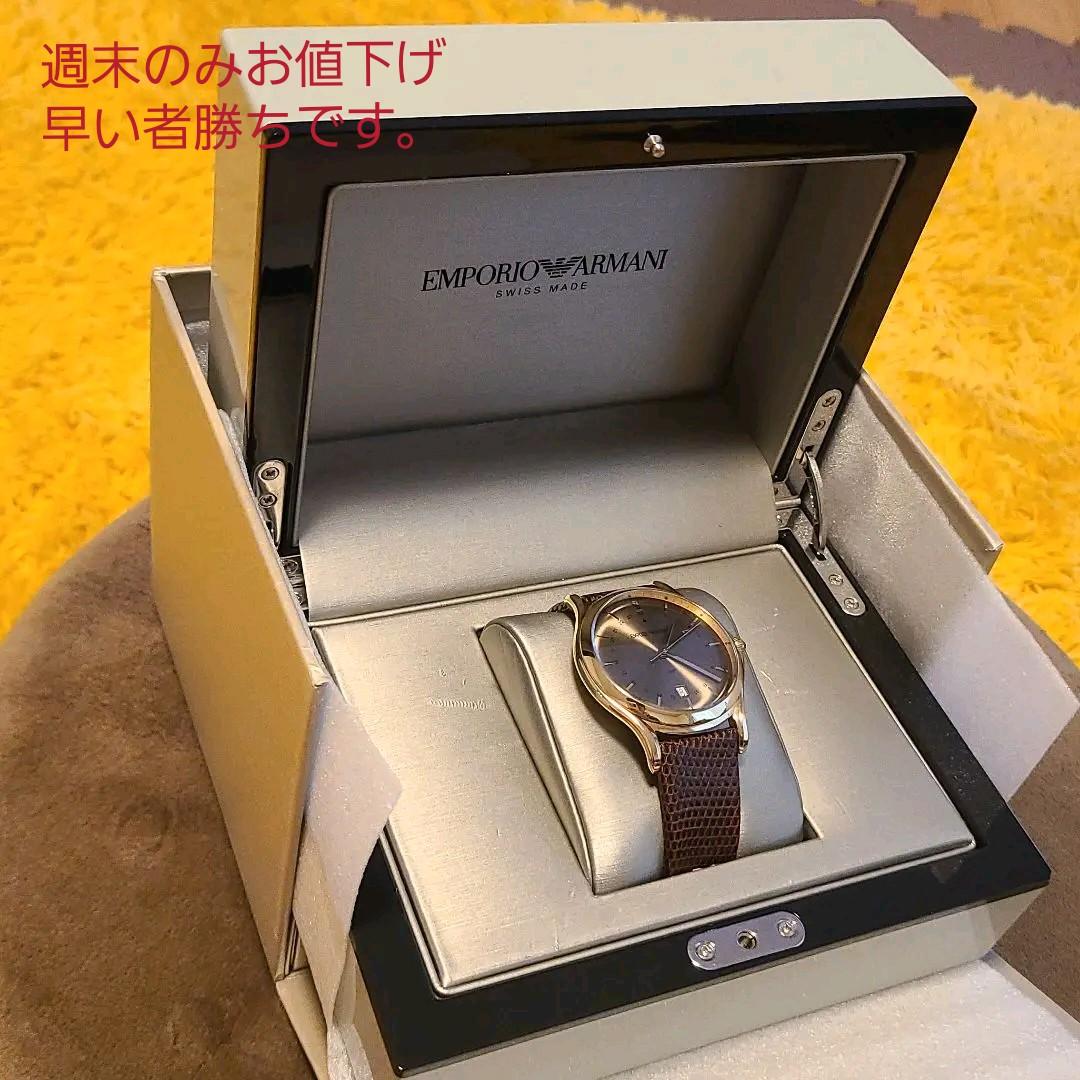 レビュー高評価のおせち贈り物 エンポリオアルマーニ スイスメイド Ars1103 腕時計 高級ブランド Kanematsuusa Com