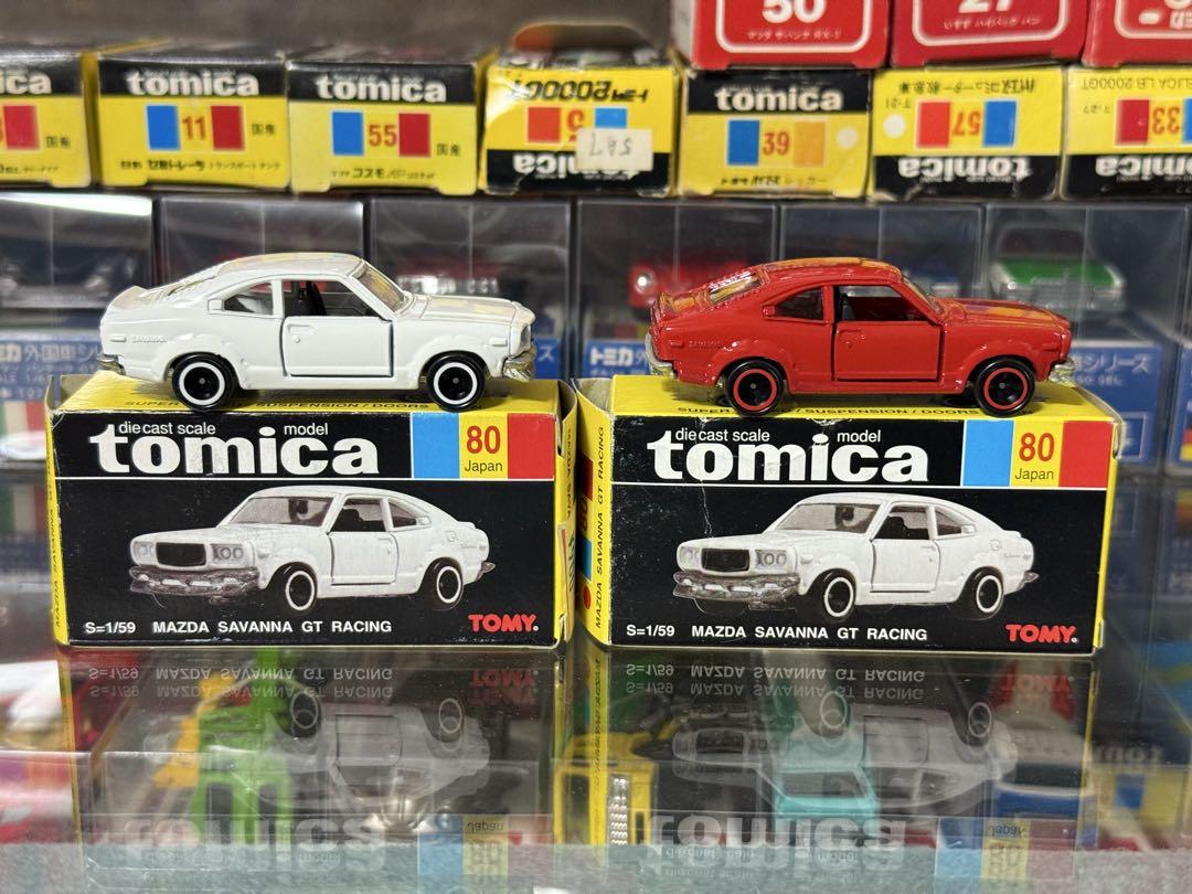 トミカ 黒箱 日本製 マツダ サバンナ GT レーシング 色指定箱 シェリフ特注