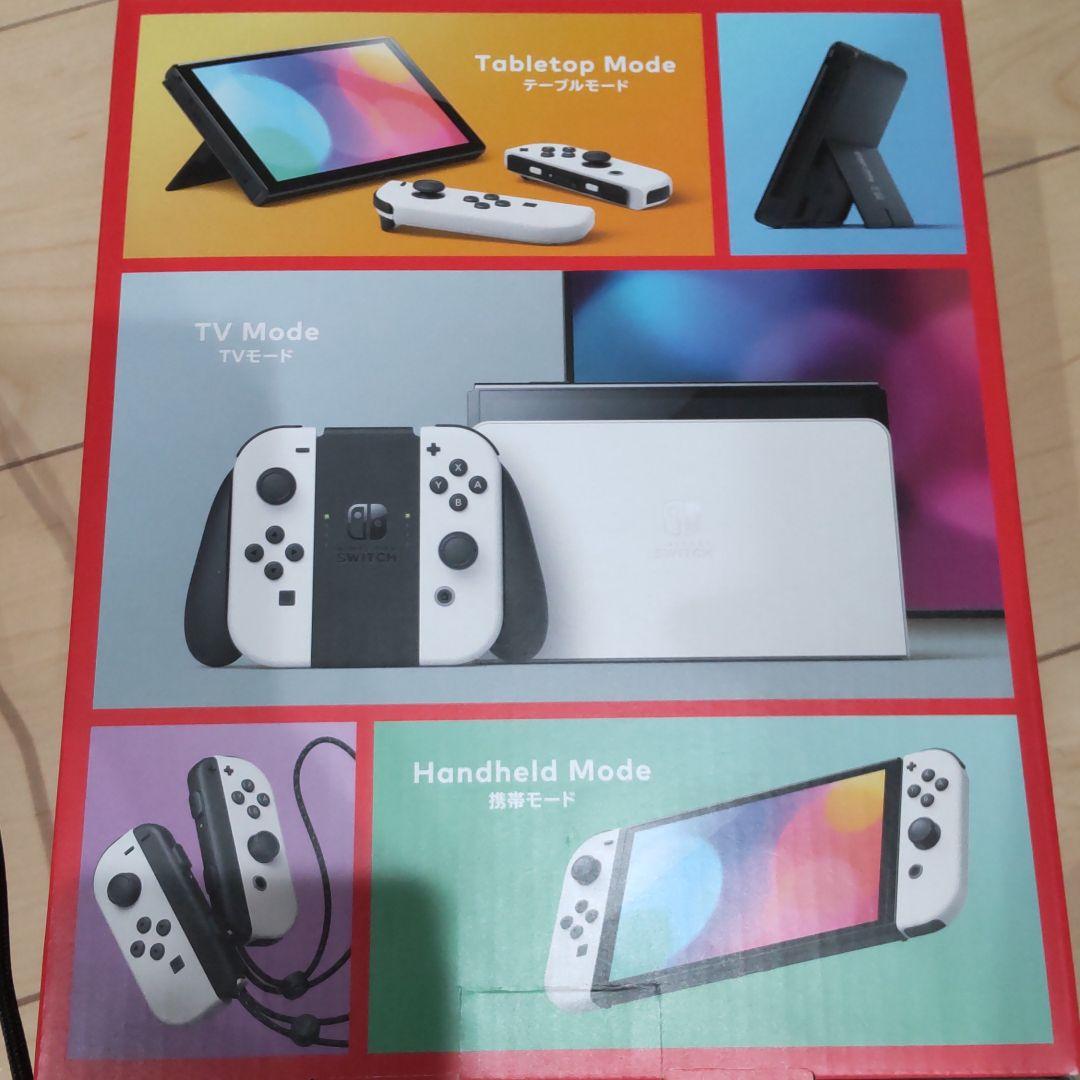 限定SALE正規品 新品未使用 Nintendo Switch ホワイト有機elタイプ 5NQUu-m13376564637 人気セールHOT