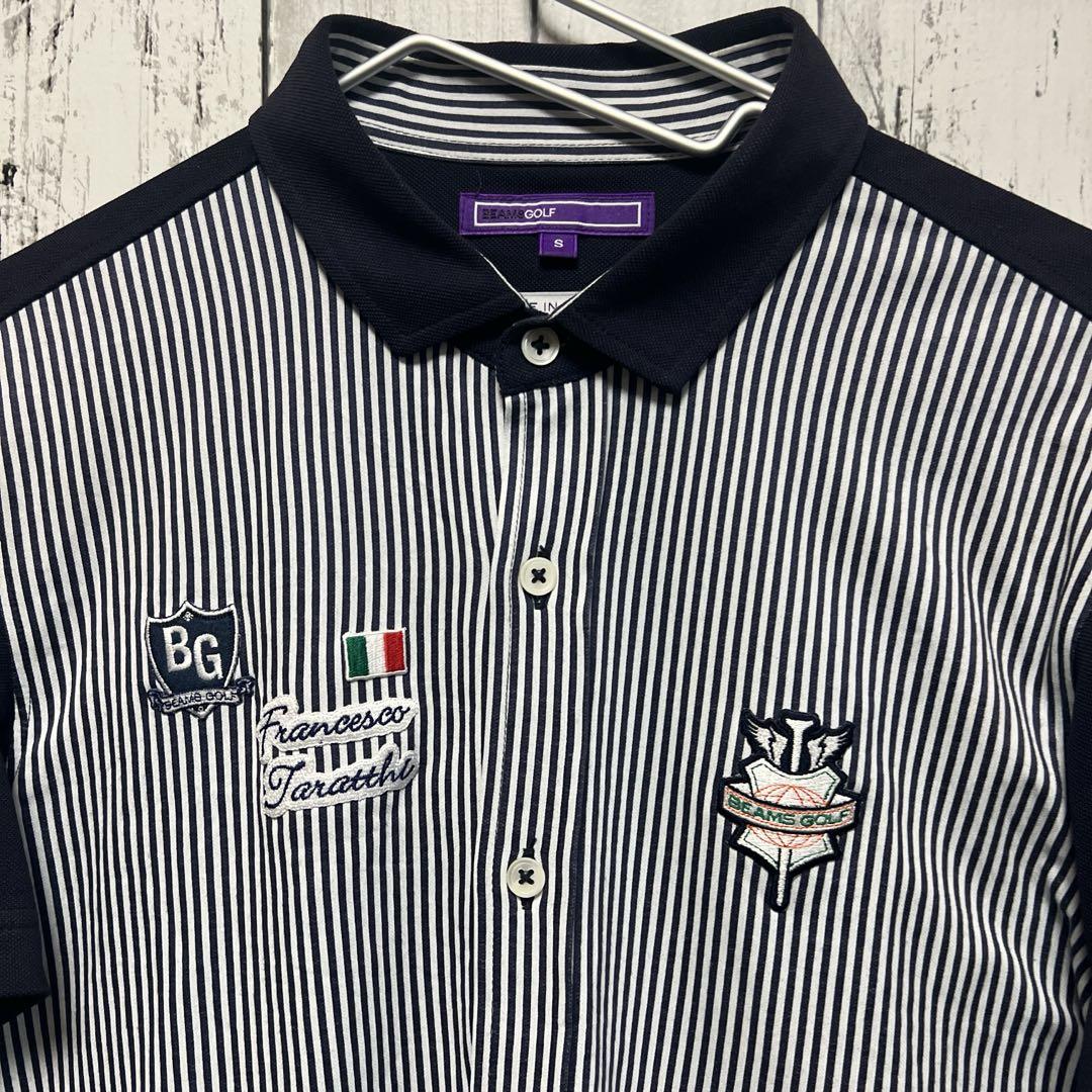 【12月スーパーSALE 15%OFF】 BEAMS GOLF メルカリ - Sサイズ ストライプ ポロシャツ メンズウェア