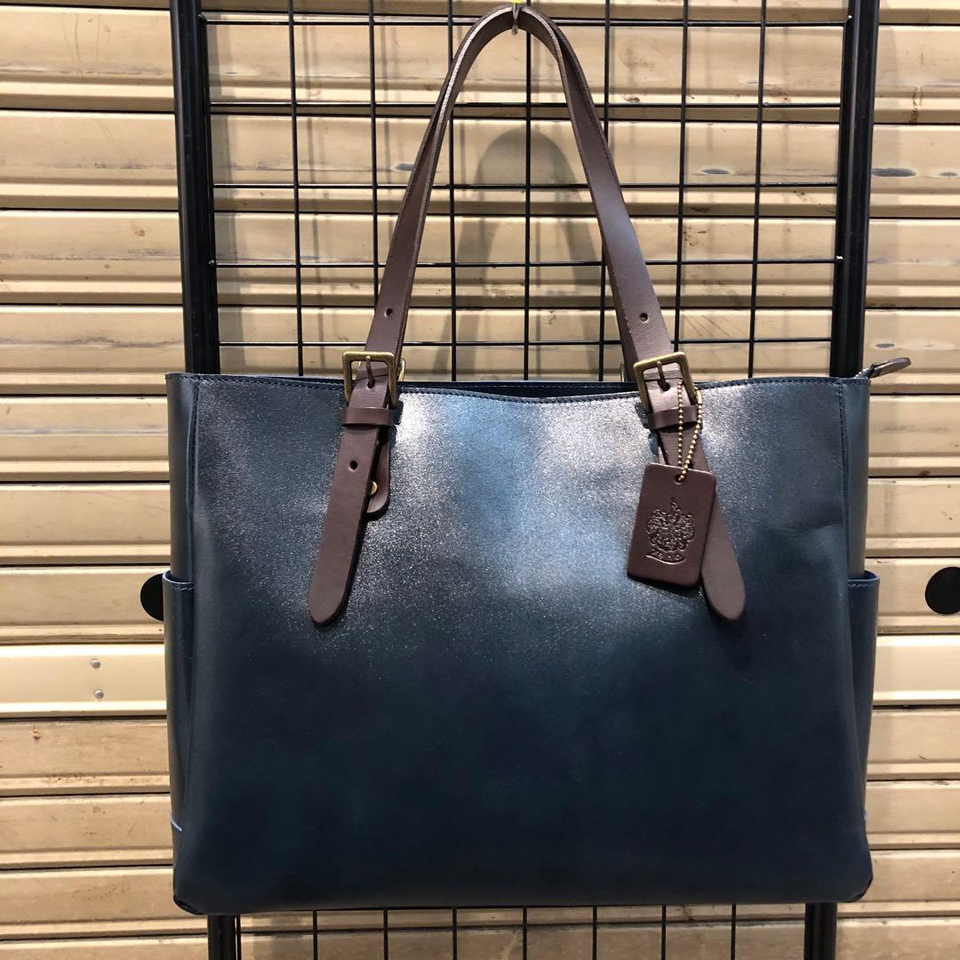 『zeha』「新品」【牛革】《姫路レザー》トートバッグ