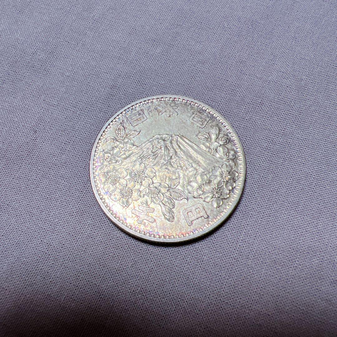 プルーフ　昭和39年 東京オリンピック記念1000円銀貨幣 1964年 7枚