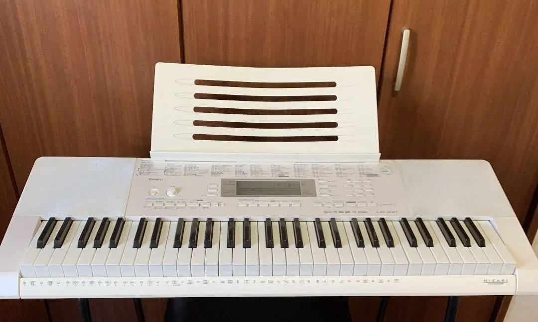 電子ピアノ CASIO L-k221電子キーボード