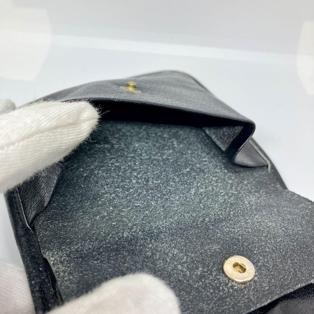 【クリスチャンディオール】トロッター コンパクト 二つ折り 財布 ヴィンテージ