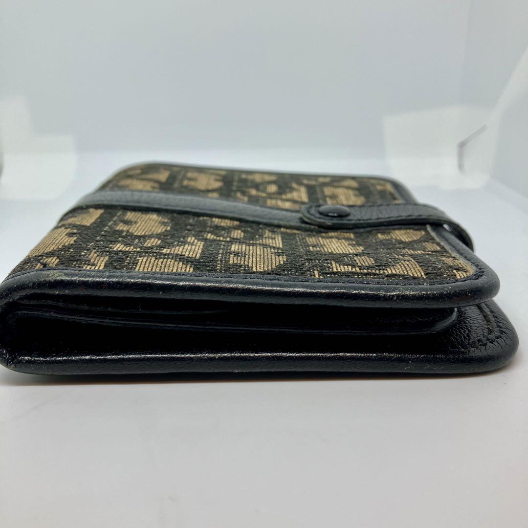 【クリスチャンディオール】トロッター コンパクト 二つ折り 財布 ヴィンテージ