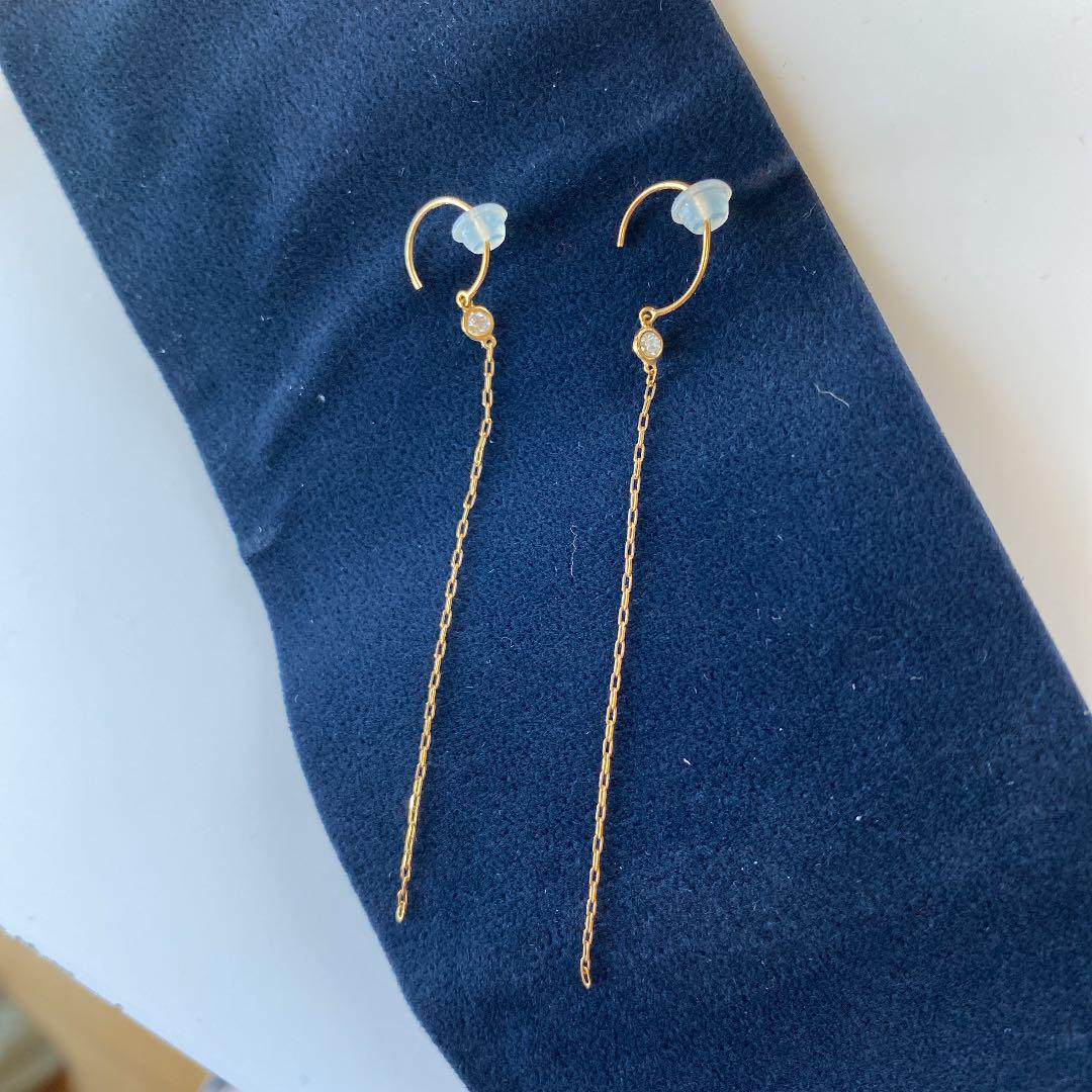 【大放出セール】 AHKAH ピアス クリーニング済み アクセサリー