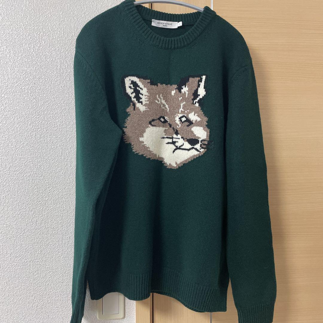 【SALE/10%OFF maison ニット HEAD FOX kitsune ニット/セーター 【SALE/10%OFF maison ニット HEAD FOX kitsune ニット/セーター