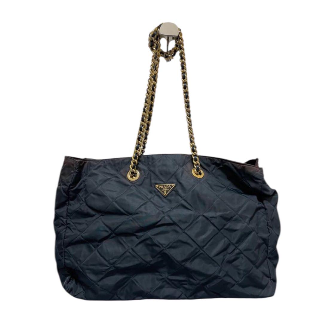 PRADA プラダ バッグハンドバッグ ロゴプレート 三角プレート 白タグ