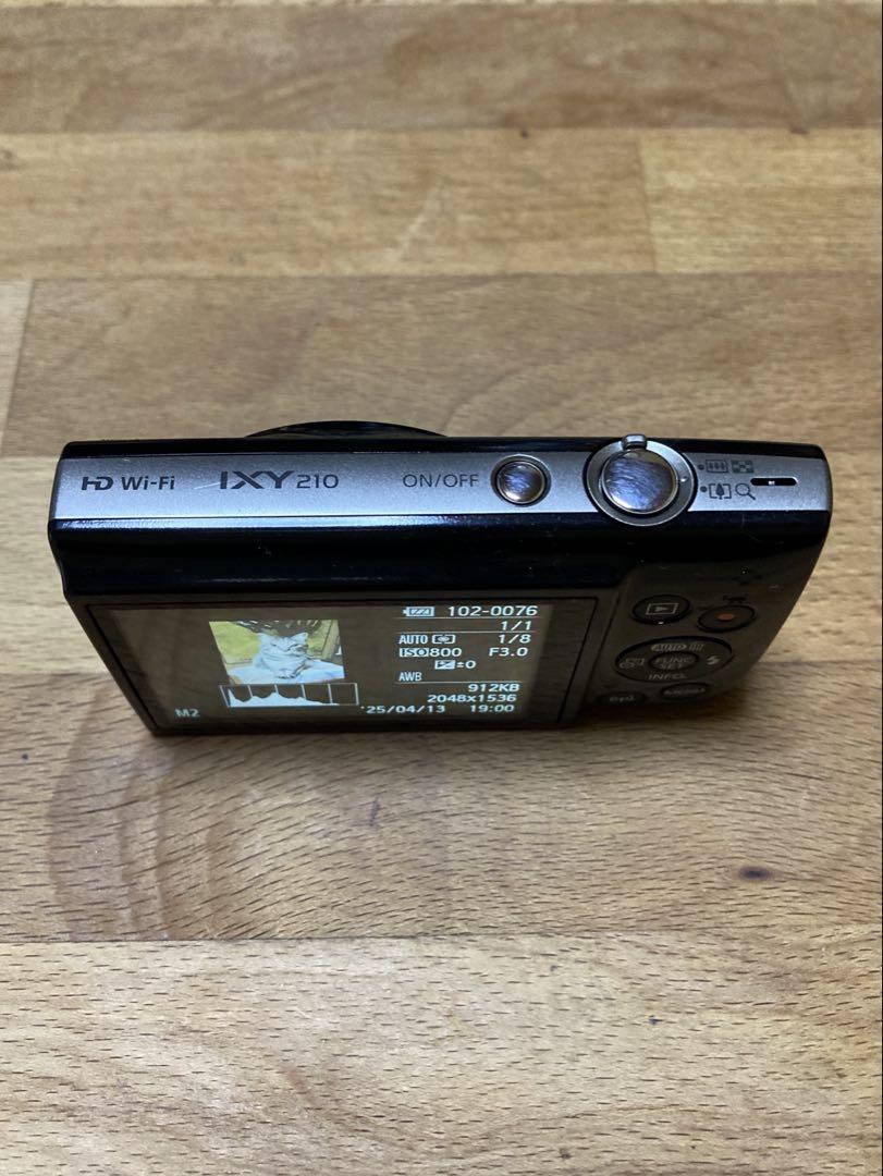 Canon IXY210 ブラック 光学10倍ズーム デジタルカメラ