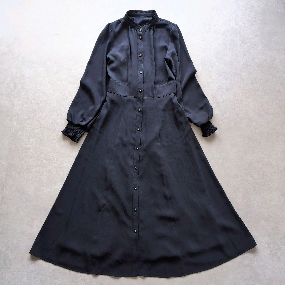 ブルーレーベルクレストブリッジ ドライサテンシャツドレス