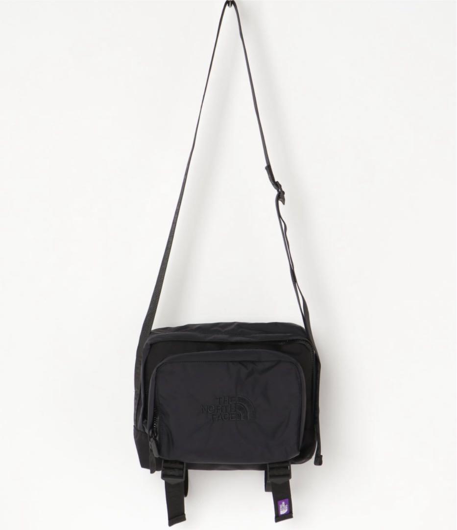 美品　ノースフェイス　パープルレーベル　ショルダーバッグ　NN7102N 黒 THE NORTH FACE PURPLE LABEL CORDURA Nylon Shoulder Bag Black