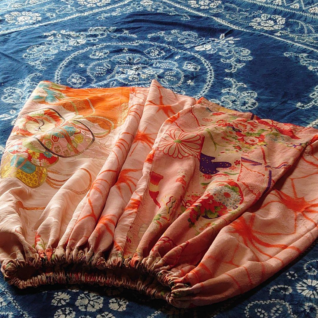 ナタシャ様専用。着物 リメイク ロングスカート
