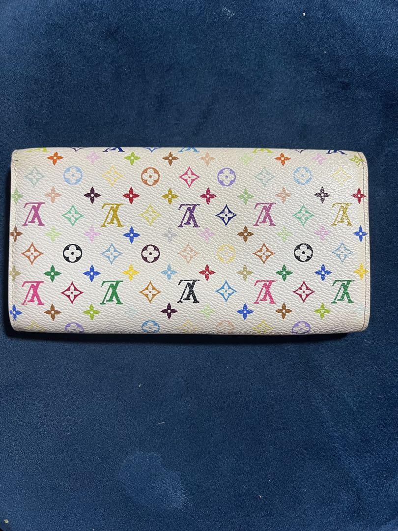 ルイ・ヴィトン 二つ折り財布 マルチカラー - メルカリ