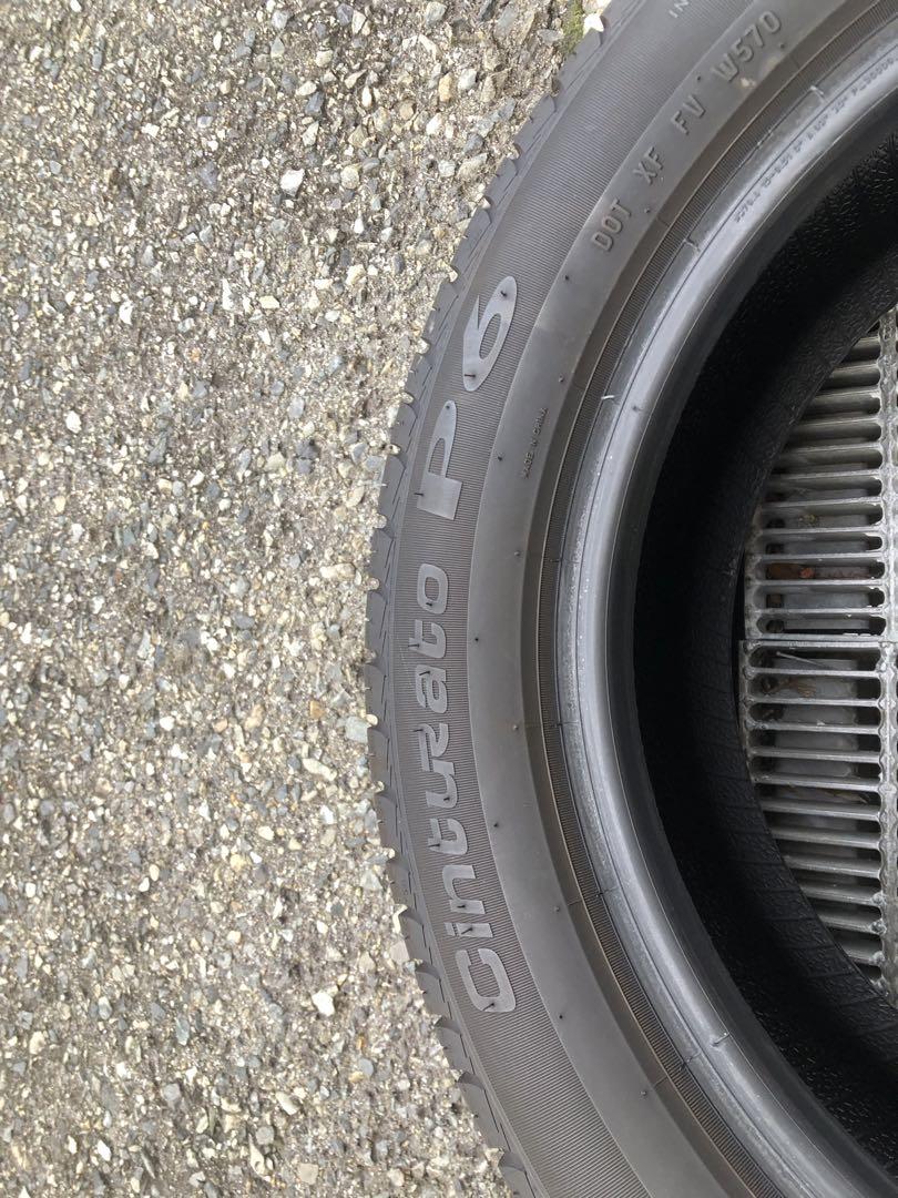 ピレリ チントゥラート P6 195/55r15 4本　中古品バリ山